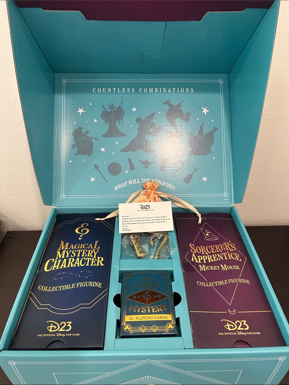D23 Official Disney Fan Club Gold Members 2024 Mystery Box Maleficent New in Box